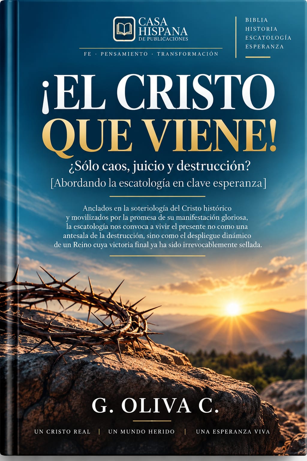Cubierta de ¡El Cristo que viene!