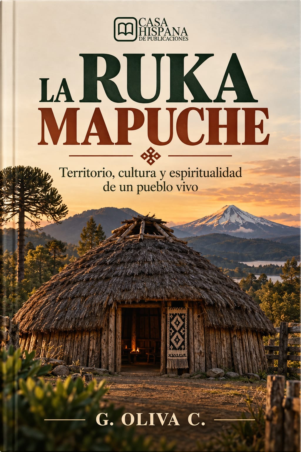 Cubierta de La ruka Mapuche