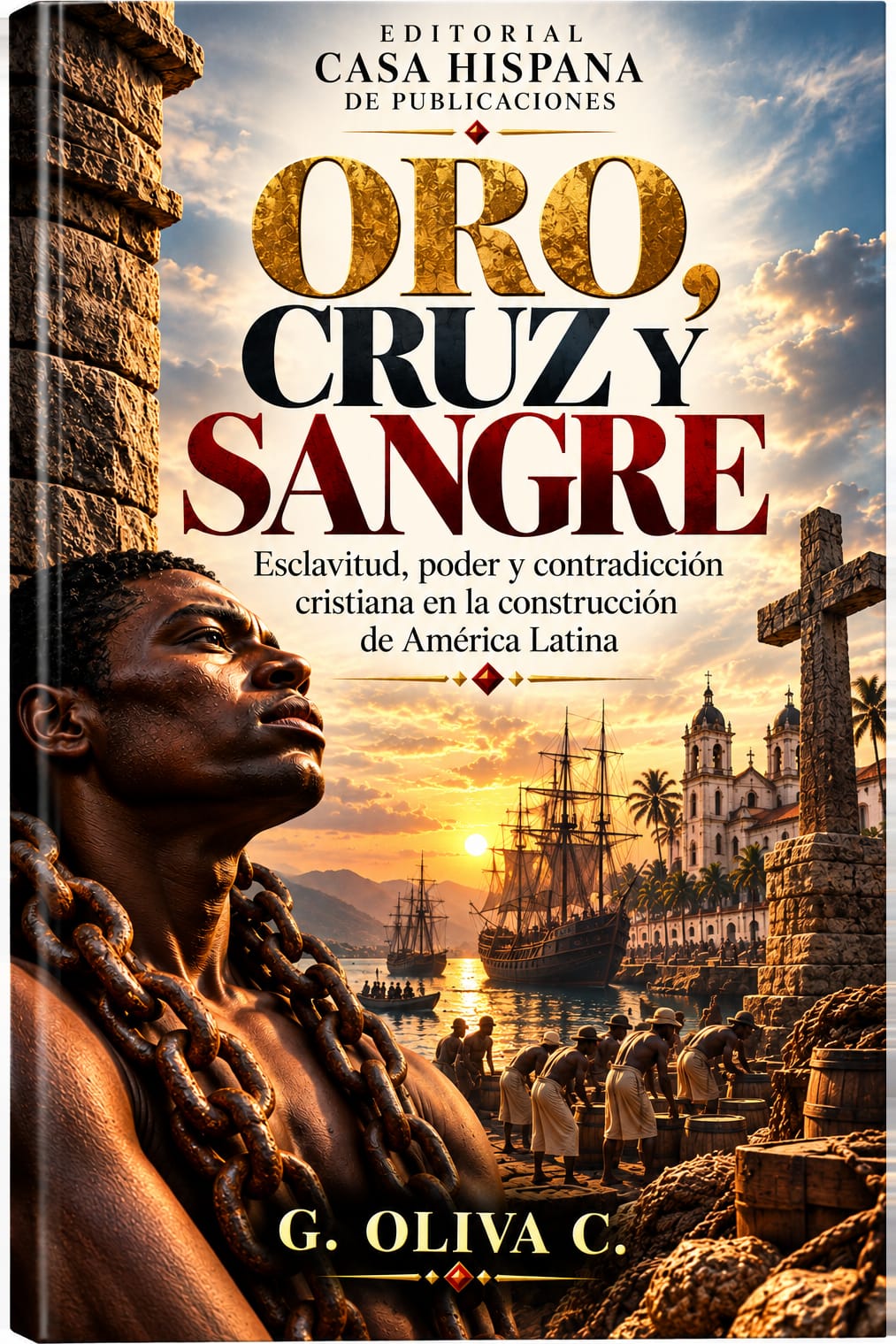 Cubierta de Oro, cruz y sangre