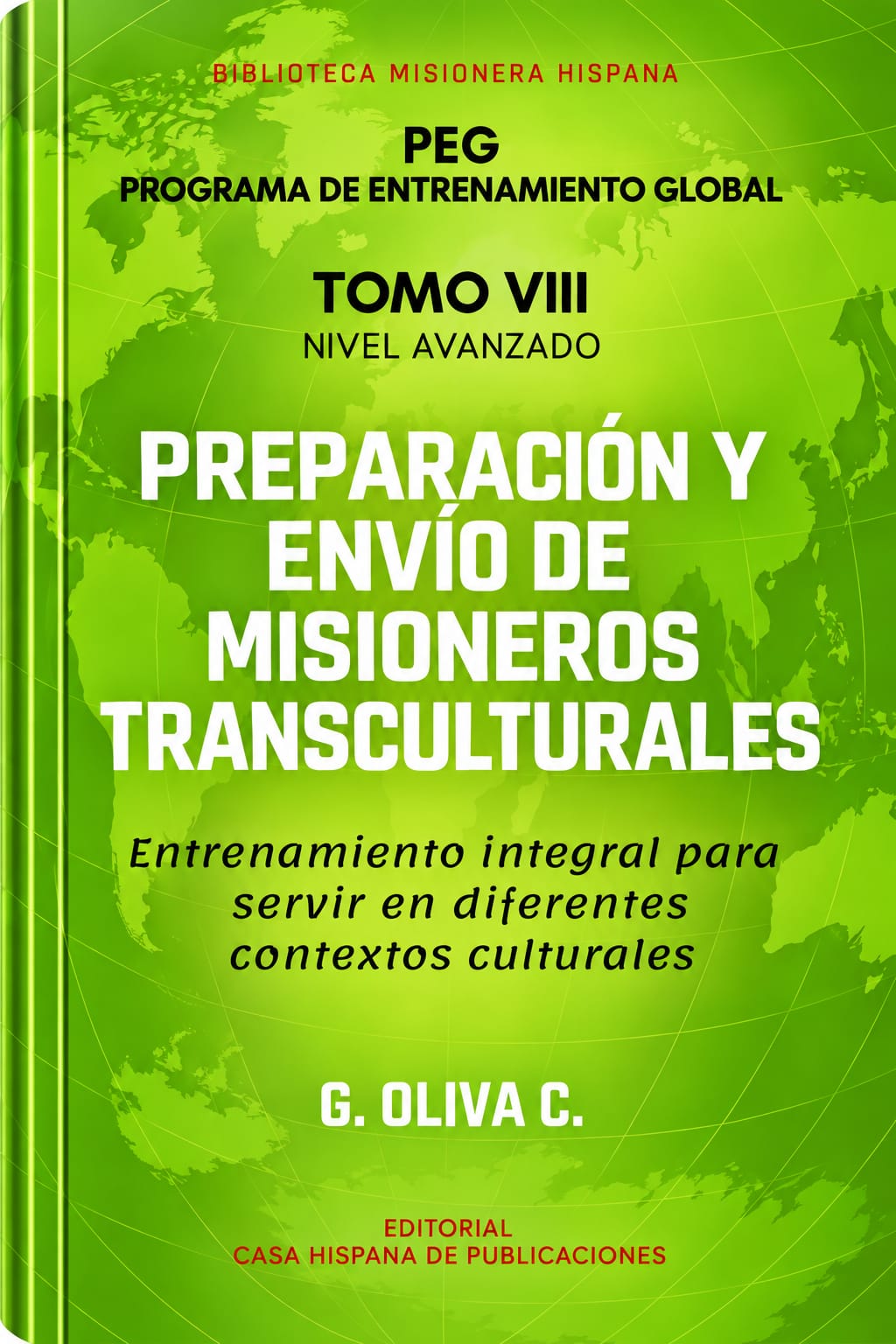 Cubierta de Preparación y envío de misioneros transculturales